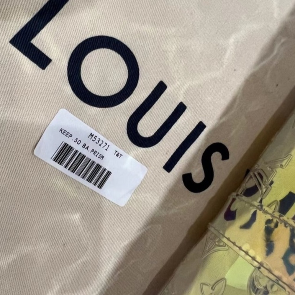 (PENDING)Louis Vuitton Keepall Bandouliere Monogram 50 Prism - Picture 9 of 13